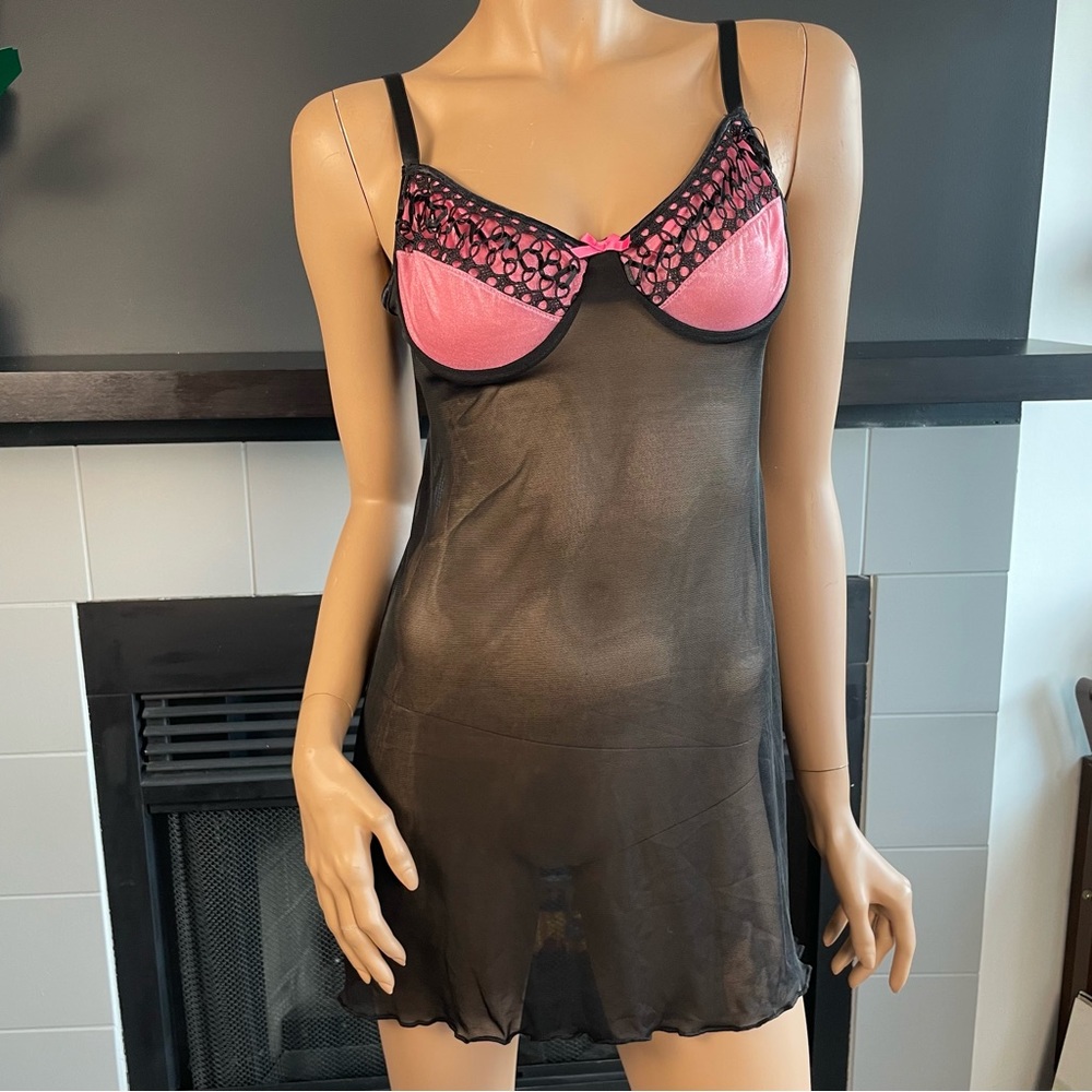Penthouse Lingerie by Coquette Mesh Slip